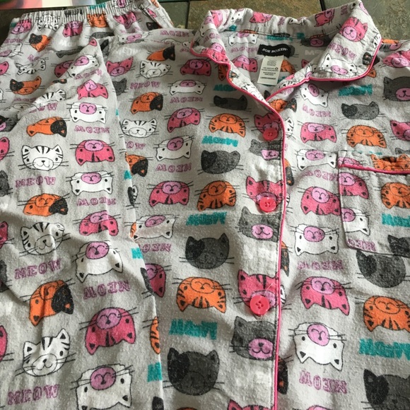 JOE BOXER 3 piece Pajama set Sleepwear large new Cocoa Candy Canes SWEET DREAMS